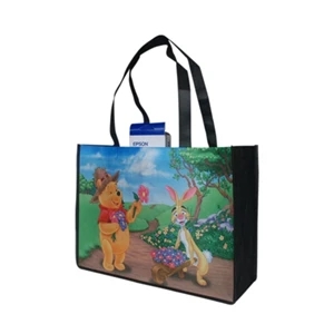 100 GSM Large Full Color Tote Bag with Gusset (12