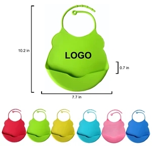 Lightweight Small Size Silicone Baby Bibs