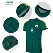 Custom Performance Personalized Soccer Jersey | https://www.bestnamebadges.com