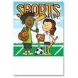 Sports Fun Activity Pad Fun Pack | https://www.bestnamebadges.com
