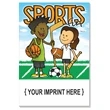 Sports Fun Activity Pad | https://www.bestnamebadges.com