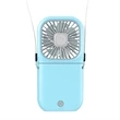 Folding Neck Power Bank Fan 3000mAh | https://www.bestnamebadges.com