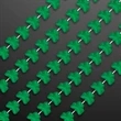 Rounded Mini Shamrocks Bead Necklace (Non-Light Up) | https://www.bestnamebadges.com