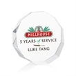 Cloverdale VividPrint™ Paperweight | https://www.bestnamebadges.com