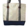 Large Sea Coast Polyester Tote Bag | https://www.bestnamebadges.com