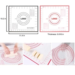 Small Size Silicone Pastry/Baking Mat  w/ Measurement Mark