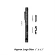 Multifunctional Tactical Pen 9 In 1 Stocking Stuffer | https://www.bestnamebadges.com