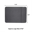 Wireless Charger Mouse Pad With Phone Stand | https://www.bestnamebadges.com