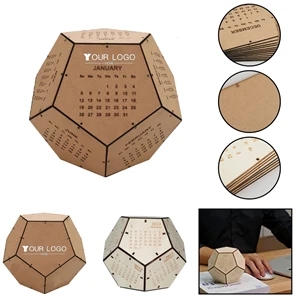 DIY Novelty Wood Desk Calendar