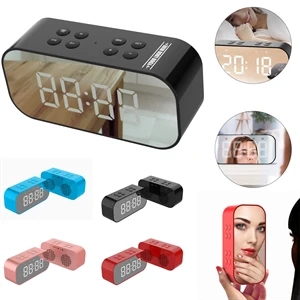 Bluetooth Speaker With Clock&LED
