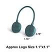 Neckband Bluetooth Speaker | https://www.bestnamebadges.com