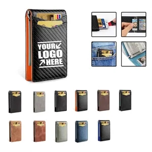 Genuine Leather Multipurpose Rfid Slim Wallet