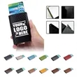 Pop Up RFID Blocking Card Holder | https://www.bestnamebadges.com