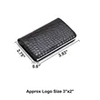 Pop Up RFID Blocking Card Holder | https://www.bestnamebadges.com