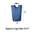 Large Collapsible Foldable Laundry Bag | https://www.bestnamebadges.com