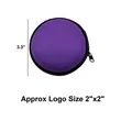 Round Earphone Case | https://www.bestnamebadges.com