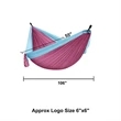 Portable Camping Hammock With Pouch | https://www.bestnamebadges.com