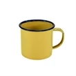 8oz Enamel Coffee Mug | https://www.bestnamebadges.com