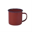 8oz Enamel Coffee Mug | https://www.bestnamebadges.com