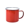 8oz Enamel Coffee Mug | https://www.bestnamebadges.com