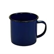 8oz Enamel Coffee Mug | https://www.bestnamebadges.com