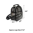 Clear Shoulder Bag | https://www.bestnamebadges.com