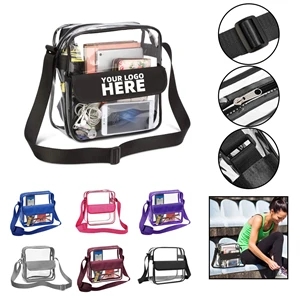 Clear PVC Shoulder Bag