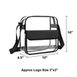 Clear PVC Shoulder Bag | https://www.bestnamebadges.com