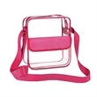 Clear PVC Shoulder Bag | https://www.bestnamebadges.com