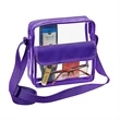 Clear PVC Shoulder Bag | https://www.bestnamebadges.com