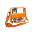 Clear PVC Shoulder Bag | https://www.bestnamebadges.com