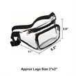 Transparent PVC Fanny Pack | https://www.bestnamebadges.com