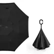 Upside Down Umbrella With C-Shaped Handle | https://www.bestnamebadges.com