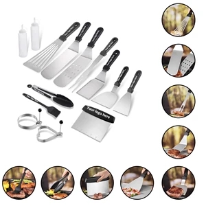 14 PCS Multifunction Stainless Steel BBQ Tool Set