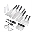 14 PCS Multifunction Stainless Steel BBQ Tool Set | https://www.bestnamebadges.com