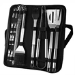 20 PCS Stainless Steel BBQ Grill Cooking Utensils Tool Set | https://www.bestnamebadges.com