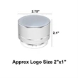 Wireless Mini Pocket Speaker | https://www.bestnamebadges.com