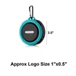 Outdoor Mini Waterproof Bluetooth Speaker | https://www.bestnamebadges.com