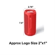 Portable Waterproof Speaker | https://www.bestnamebadges.com