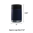 Stainless Steel Double Wall Insulated Can Cooler | https://www.bestnamebadges.com