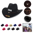 Adjustable Felt Western Cowboy Hat | https://www.bestnamebadges.com