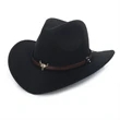 Adjustable Felt Western Cowboy Hat | https://www.bestnamebadges.com