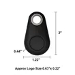 Bluetooth Tracker Tag Item Finder | https://www.bestnamebadges.com
