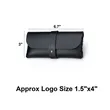 Leather Soft Glasses Case | https://www.bestnamebadges.com