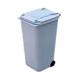 Mini Trash Can with Lid Pen Holder | https://www.bestnamebadges.com