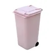 Mini Trash Can with Lid Pen Holder | https://www.bestnamebadges.com