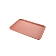 Rectangle Wheat Straw Food Serving Tray | https://www.bestnamebadges.com