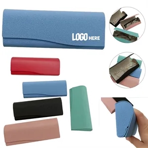 Hard Shell Leather Glass Case