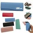 Hard Shell Leather Glass Case | https://www.bestnamebadges.com