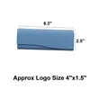 Hard Shell Leather Glass Case | https://www.bestnamebadges.com